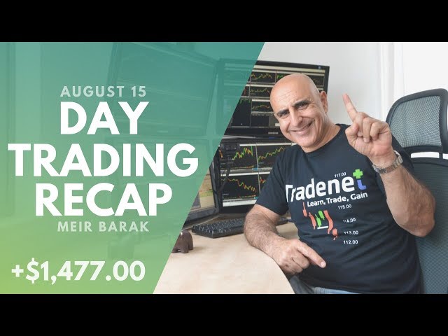 Day Trading Recap, Aug 15: 3 Winners, 3 Losers, Up +$1,477.00!
