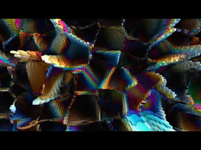 Block Storm VJ Loop 4K Background Live Wallpaper Artwork