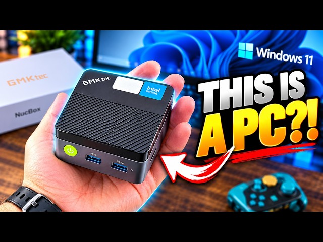 This Mini PC Fits in My Hand! | GMKtec NucBox G5S