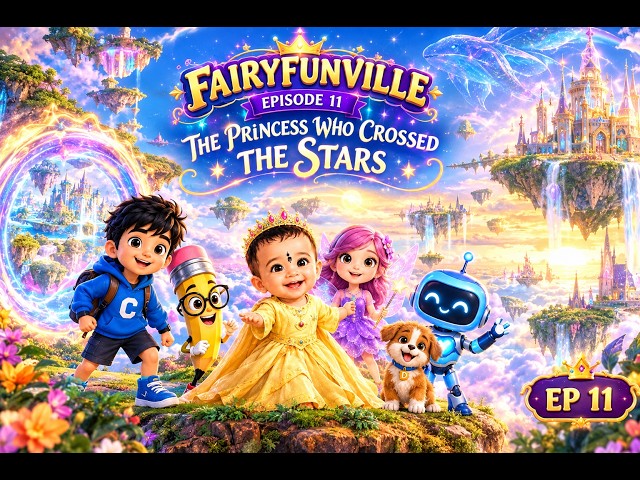 ✨ FAIRYFUNVILLE EPISODE 11 — THE PRINCESS WHO JOINED THE ADVENTURE! 👑🌈
