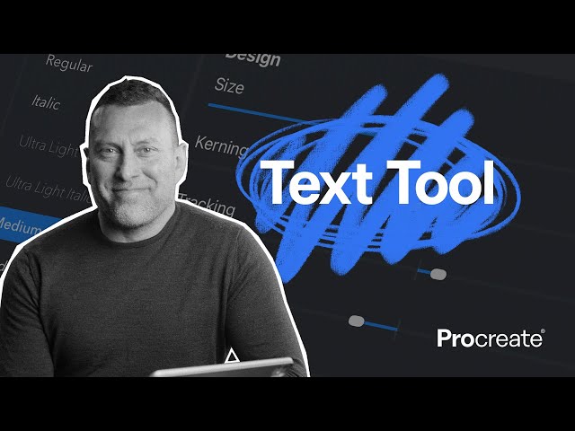 Experimenting with Text Tool | Learn to Procreate