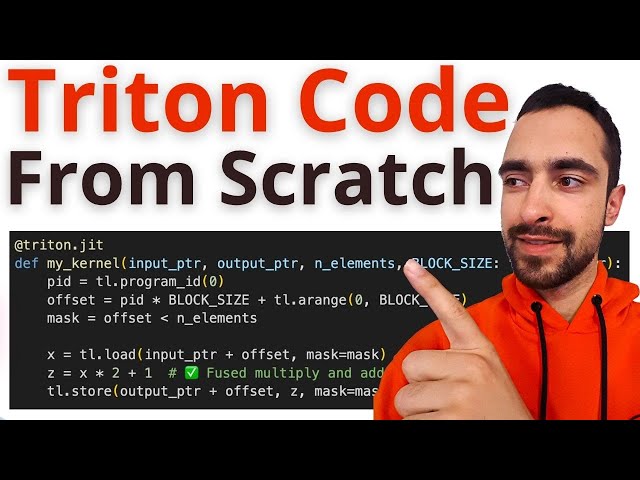 Triton Beginner Coding Tutorial From Scratch - Step by Step - Kernel Fusion