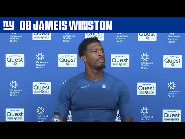 Jameis Winston: 'Everything I want for myself I want for everyone' | New York Giants