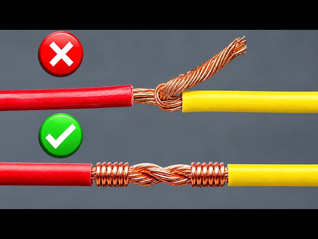 Millions of Electricians Shocked by This Method of Wiring! A Reliable Way to Connect Wires.