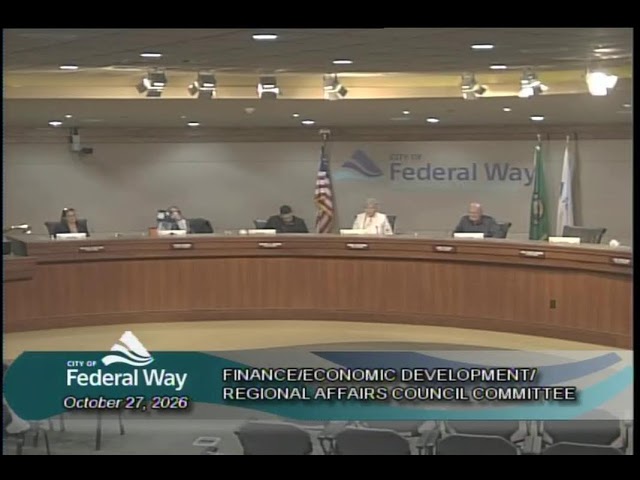 10/27/2026 Finance/Economic Development/Regional Affairs Committee