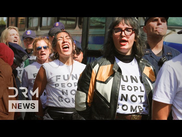 Protesters Detained for Protesting Netanyahu in New York Ahead of UN General Assembly Address | AC1N