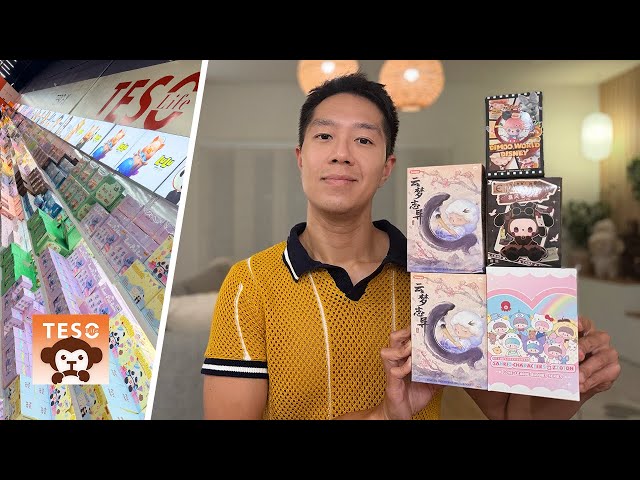 WALL OF BLIND BOXES?! PULLED A SECRET AT TESO LIFE! Orlando Grand Opening Unboxing Dimoo Zzoton Yumo