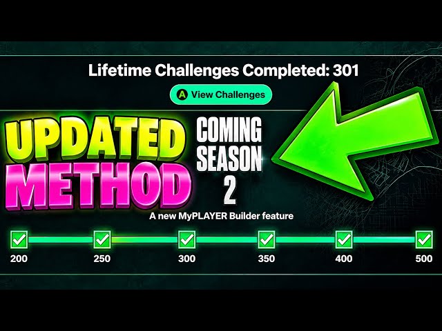 UPDATED Fastest Way to Complete 200+ Lifetime Challenges in NBA 2K27! (Fast Cap Breakers Method)