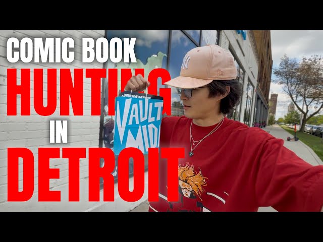 I Went COMIC HUNTING in DETROIT! | New Comic Book Day Vlog