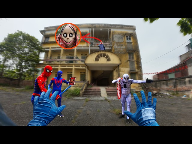 Team Spider-Man Hunts EVIL WITCH SERBIAN DANCING in an Ancient Castle ( Action POV )
