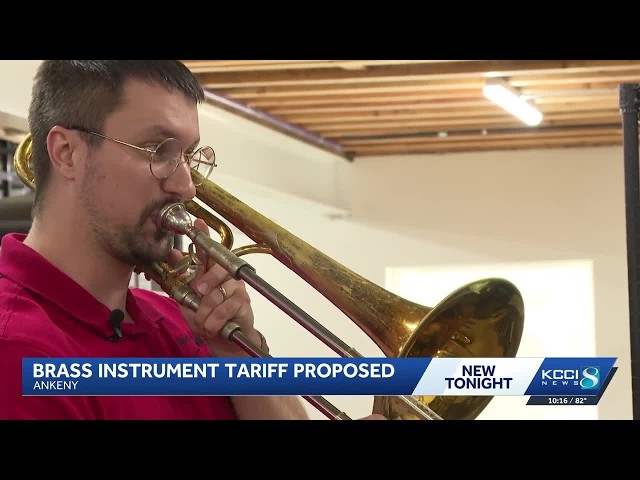 Proposed 25% tariff on brass instruments raises concerns for music retailers, students