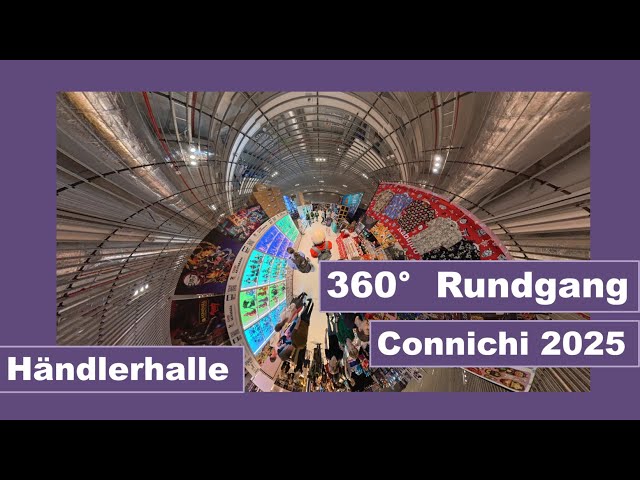 Connichi 2025 - 360° Tour of the Dealer Hall #2025 #Conrundgang
