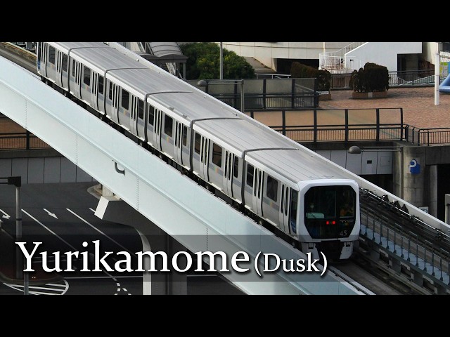 27 minutes on the Yurikamome (Tokyo at Dusk)
