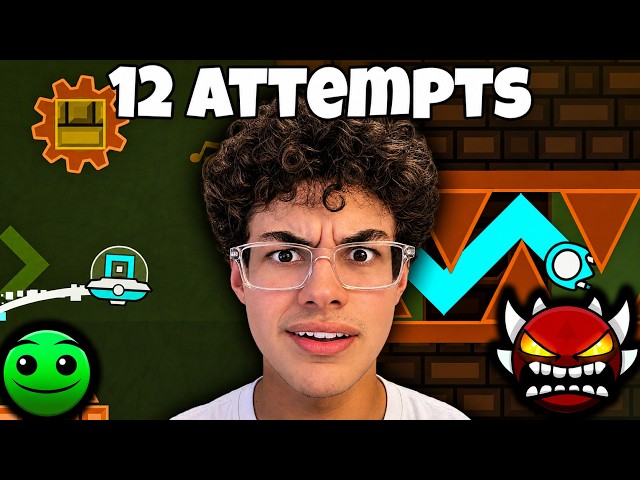I Beat This EXTREME DEMON In 12 Attempts...