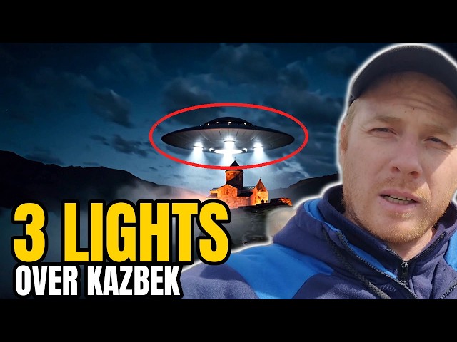 We Hunted UFOs Under Mount Kazbek… and Filmed THREE LIGHTS