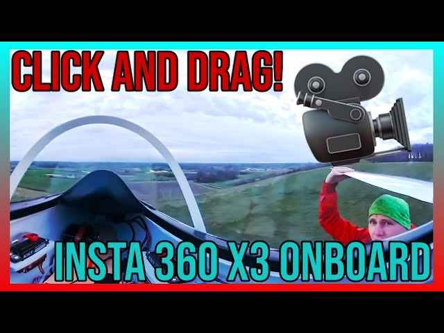 RC-Glider 🕹️ ✈️ with Insta360 Camera OnBoard
