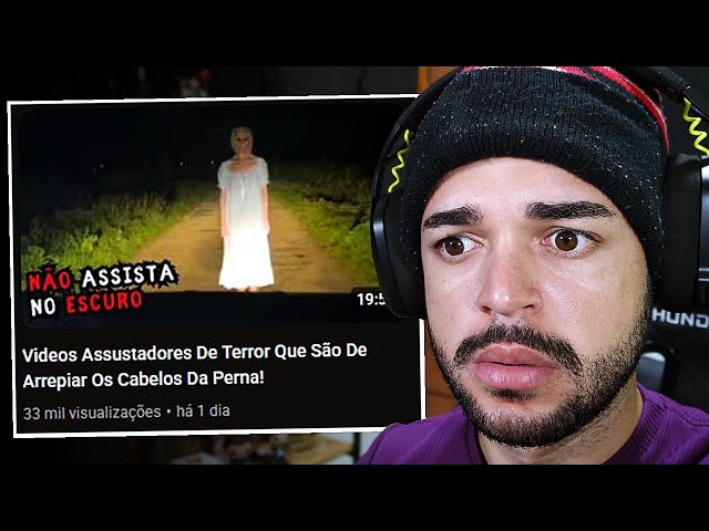 Videos Assustadores De Terror Que São De Arrepiar Os Cabelos Da Perna! | Wilton Reage