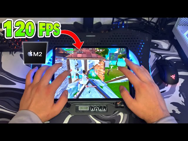 iPad Pro M2 Unboxing & Fortnite Mobile Gameplay Test! (120 FPS)