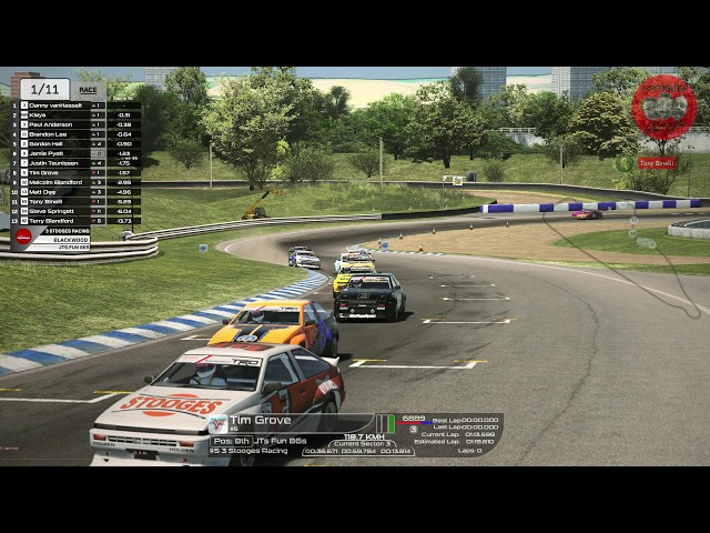 2026 09 19 Race 6 rfactor 2 mod AE86 Blackwood 2026