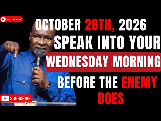 🔴 26 OCTOBER 2026: START YOUR MONDAY WITH POWERFUL EARLY MORNING PRAYER | APOSTLE JOSHUA SELMAN