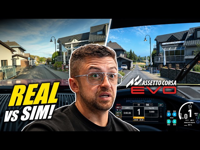 Assetto Corsa EVO Recreated My BACKYARD!🤯