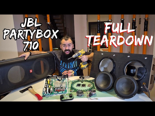 JBL Partybox 710 Full Teardown