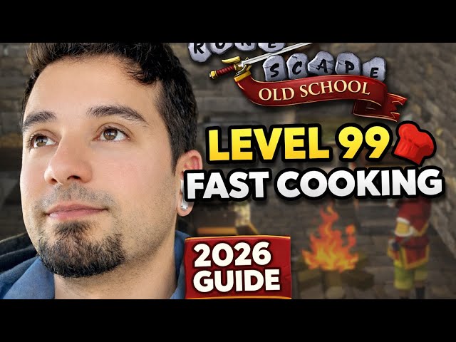 OSRS 1–99 Cooking Guide (2026) | Fast Leveling to 99