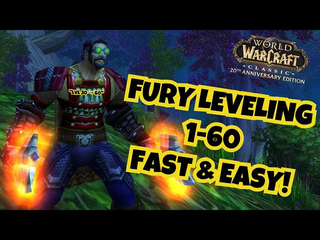 Fury Warrior 1-60 FAST (This Changes Everything)