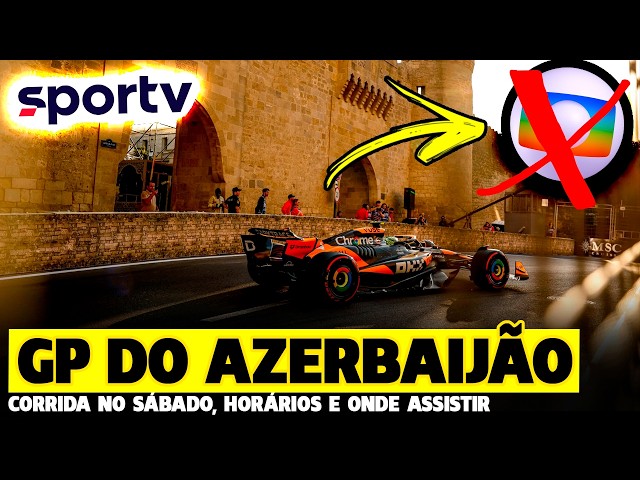 🚨AZERBAIJAN GP: SATURDAY RACE, SCHEDULE, AND WHERE TO WATCH WITHOUT GLOBO | FORMULA 1