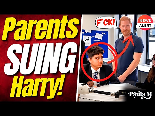 'DRUNK' Prince Harry Faces BOMBSHELL Lawsuit: 'Royal' School Visit BACKFIRES!