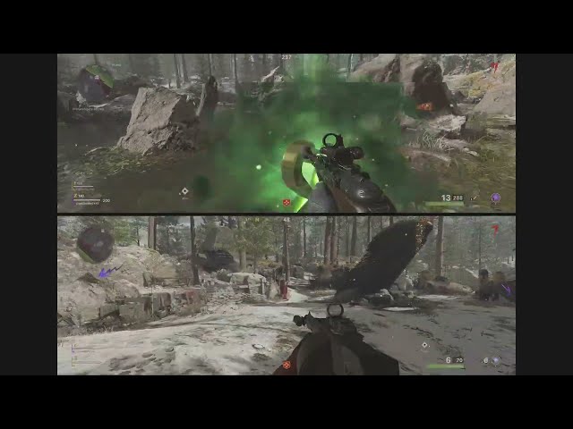 Splitscreen Zombies - Call of Duty: Black Ops Cold War (PS5 UHD HDR)