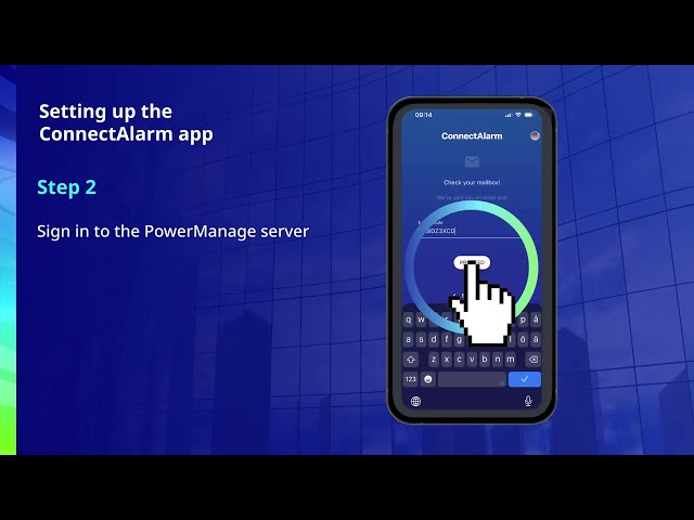 6) IQ Security Products: Set up the ConnectAlarm app with PowerManage