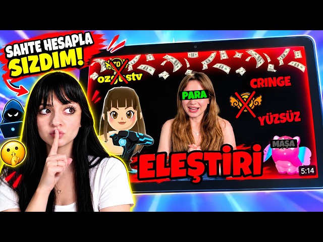PK XD I INFILTRATED CRITICISM VIDEOS ABOUT ÖZGÜŞ TV WITH A FAKE ACCOUNT🤫 WHAT IS BEING SAID ABOUT...