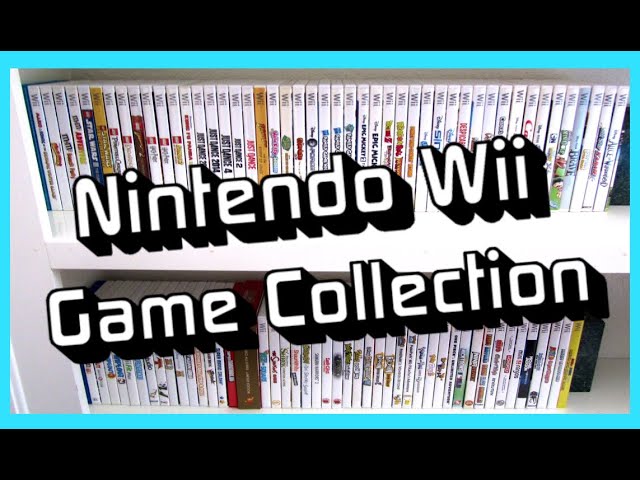 Tour of Nintendo Wii Game Collection