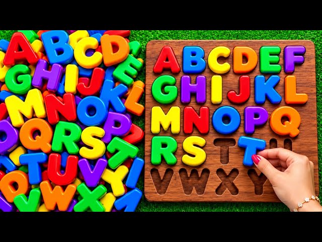 🧩Alphabet Puzzle Challenge for Kids | Learn ABC A to Z🌈 | ABC Puzzle Game for Toddlers