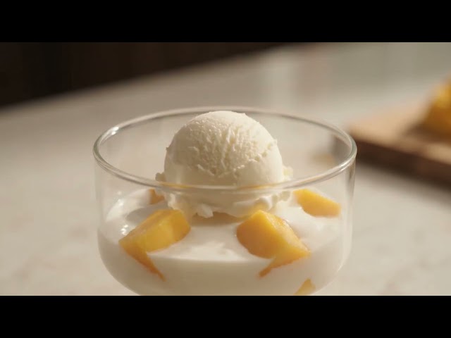 Mongo creamy vanilla dessert,🥰🥰#......