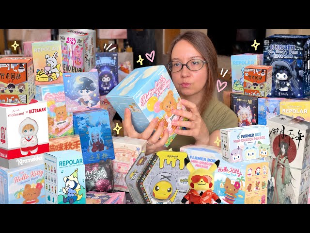 A BIG UNBOXING OF RANDOM FINDING UNICORN, POP MART, POKEMON, AND THE MOST BEAUTIFUL BJD DOLLS