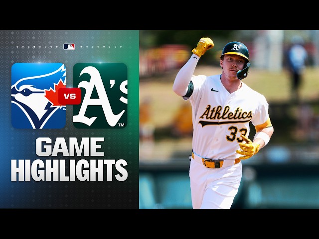 Blue Jays vs. Athletics Game Highlights (9/9/26) | MLB Highlights