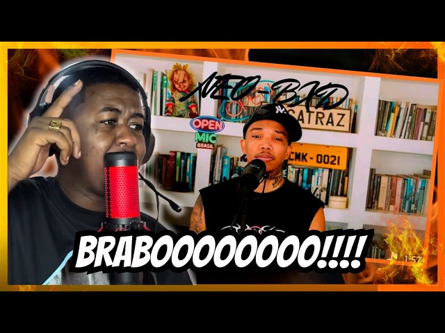 Jhony REACT - OPEN MIC BRASIL #8 - NEO - ATHLETE VIBE ( @CMKBEATS )