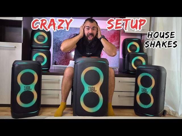 Testing Crazy Party Speakers at Home! #jbl
