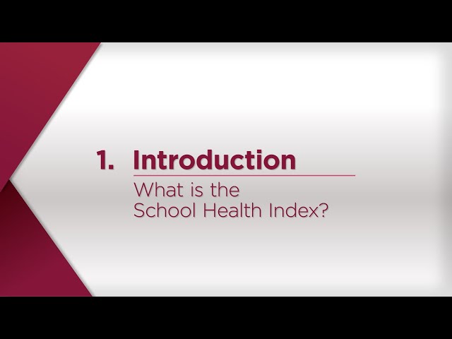 What is the School Health Index?