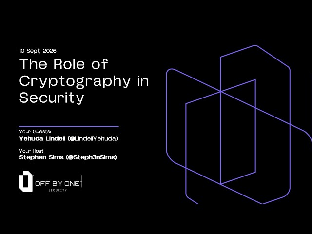 The Role of Cryptography in Security