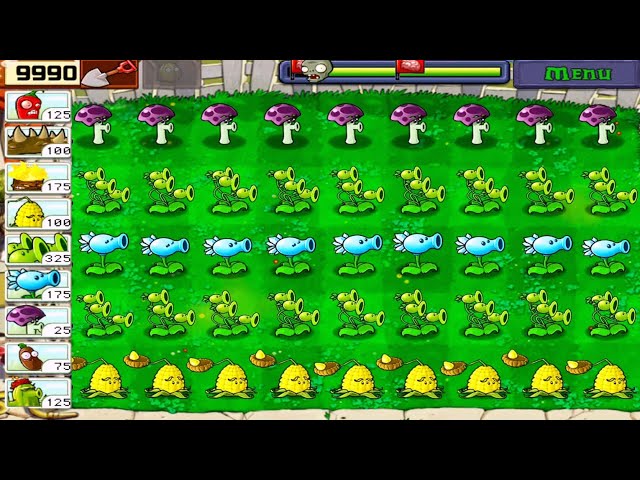 Plants vs Zombies • Adventure Day • Level ( 3/4 ) • Full Walkthrough HD [ 1080p ] [ 60fps ]