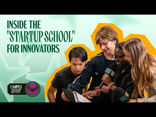 This School Turns Kids into CEOs?! 💰 | CAMPUS QUEST Show EP2 - New England Innovation Academy