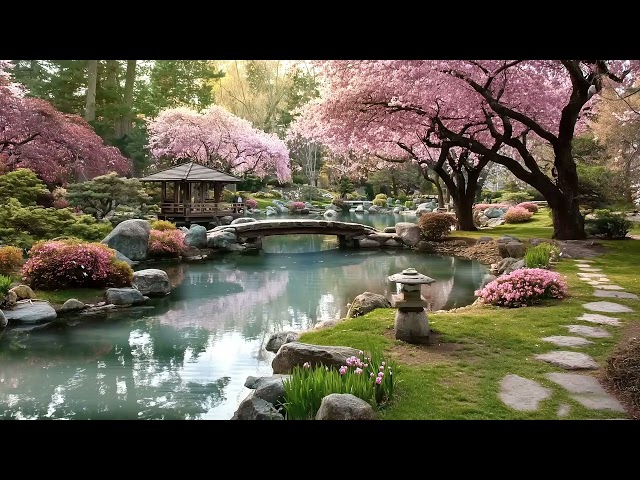 Giardino Zen 🌸 Suoni Naturali per Dormire, Meditare e Rilassarsi Profondamente