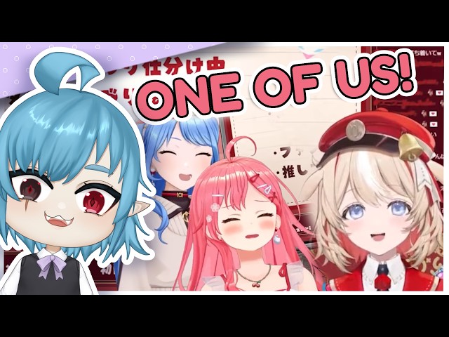 VTuber reacts to "Hololive Girls react to Asobi Mawaritai English Skills"