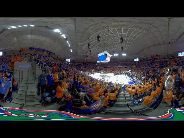 Gators Men's Basketball with the Rowdy Reptiles