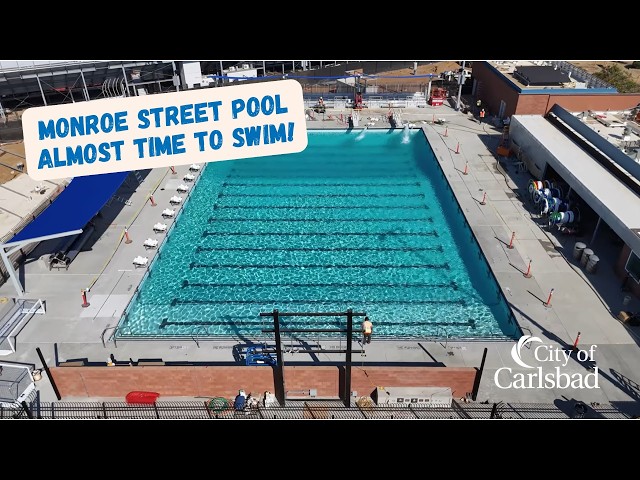 Monroe Street Pool nearing completion