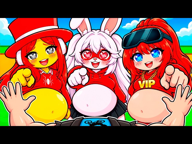 ALL the ADMIN GIRLS are PREGNANT in Roblox!