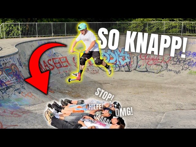 This skatepark challenge completely ESCALATED!